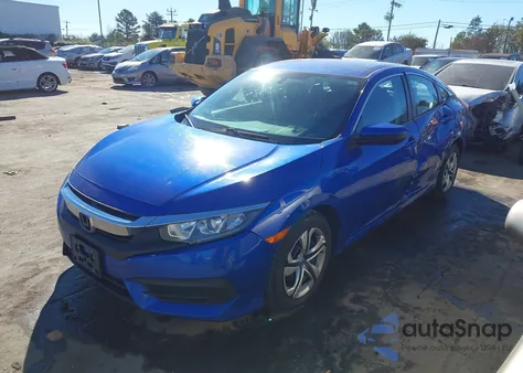 2017 Honda Civic Lx из США, поврежденный, VIN 19XFC2F54HE227906